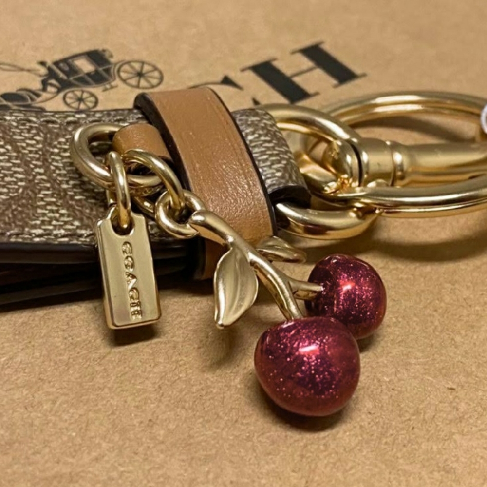 Coach Bag Loop Charm NWT